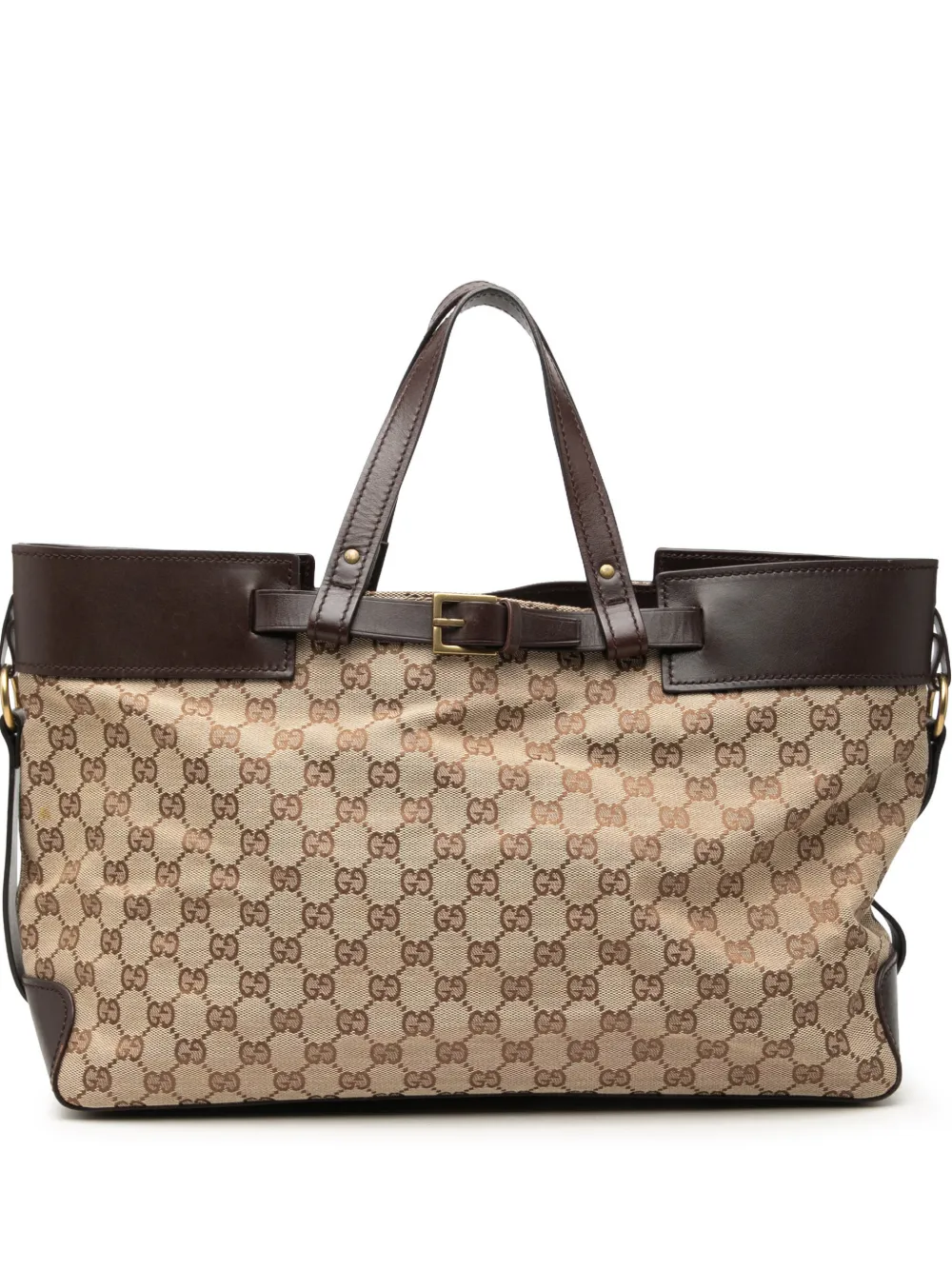 Gucci Pre-Owned 2000-2015 GG Canvas tote bag - Neutrals