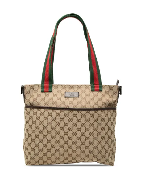 Gucci Pre-Owned 2000-2015 GG Canvas Web satchel