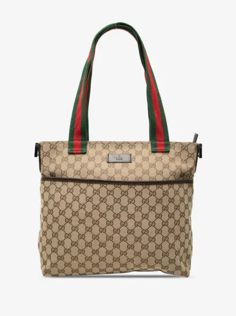 Gucci Pre-Owned 2000-2015 GG Canvas Web satchel
