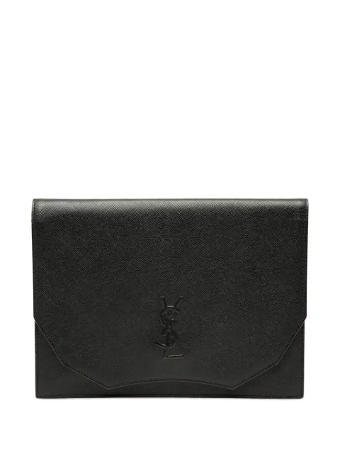 Saint Laurent Pre-Owned 20th Century Leather clutch bag