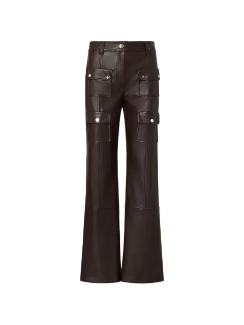 LIU JO coated fabric trousers
