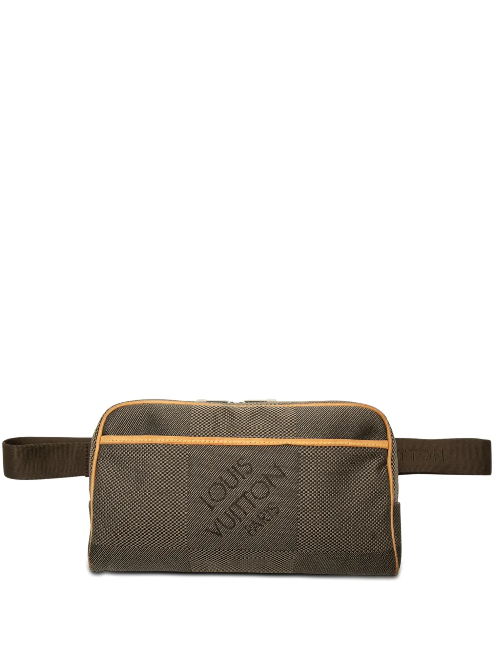 Pre-owned Louis Vuitton 2012 Damier Geant Acrobat Belt Bag In Brown
