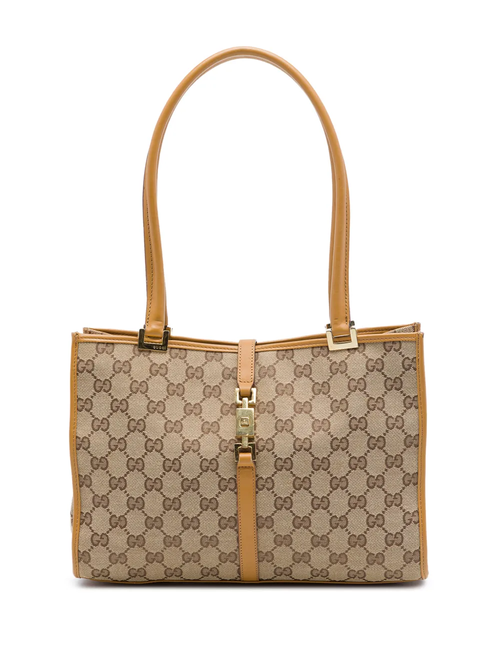 Gucci Pre-Owned 2000-2015 GG Canvas Jackie tote bag - Nude