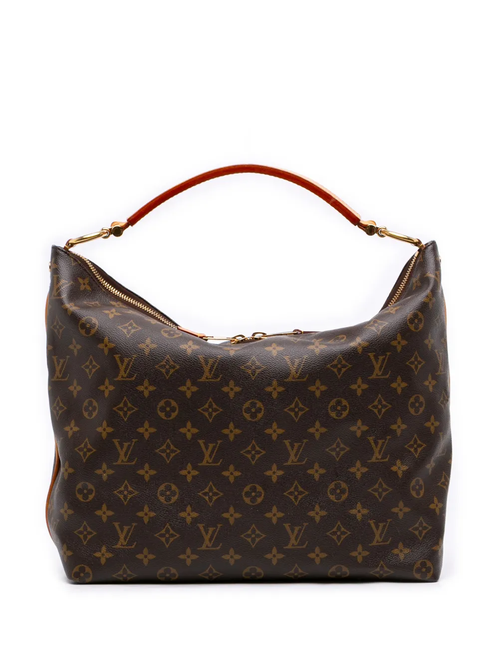 Louis Vuitton Pre-Owned 2012 Monogram Sully MM hobo bag - Brown