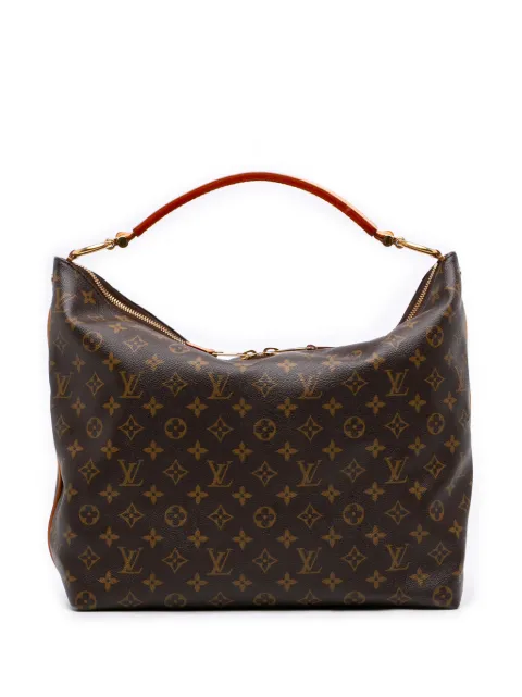 Louis Vuitton Pre-Owned شنطة 'سولي MM' هلالية بنقش مونوغرام 2012