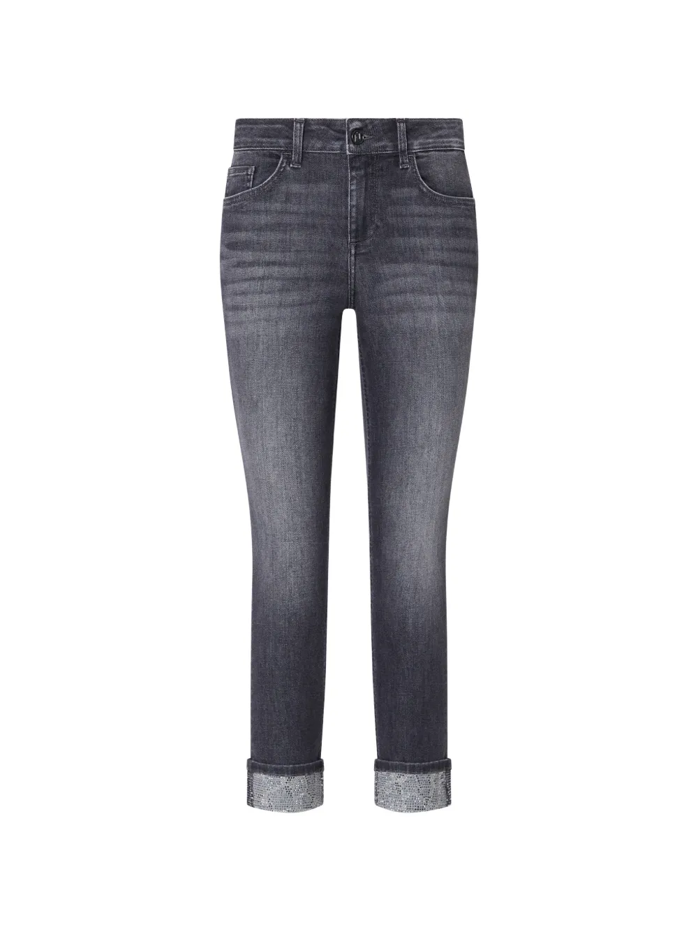 LIU JO skinny jeans with embellishments - Grau