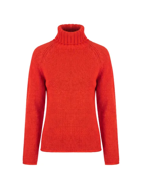 slowear chunky-knit raglan-sleeve sweater
