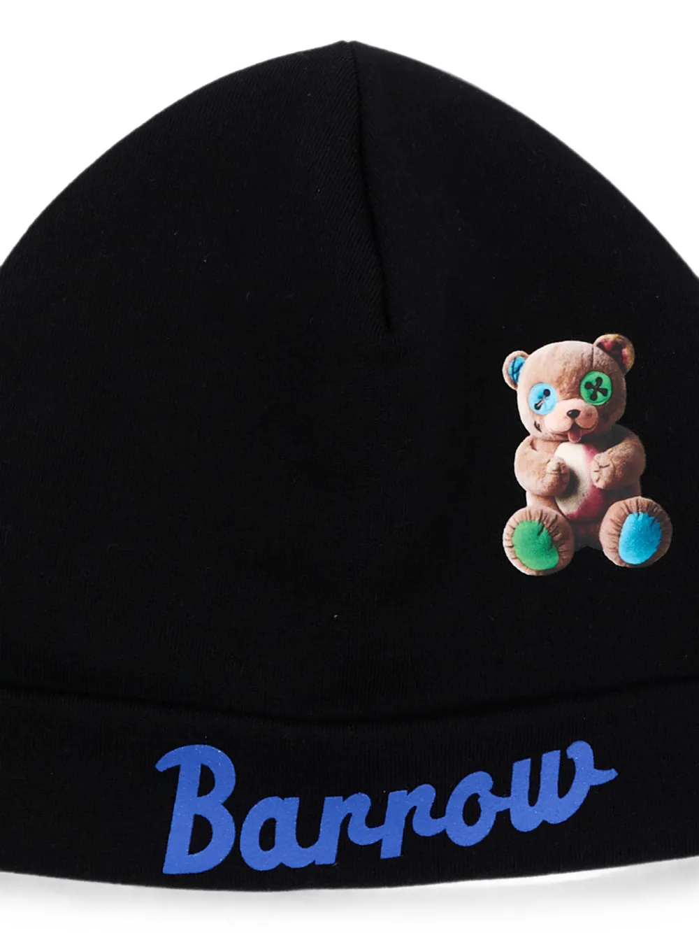 Barrow kids Muts met teddybeer-print en logo-print Zwart