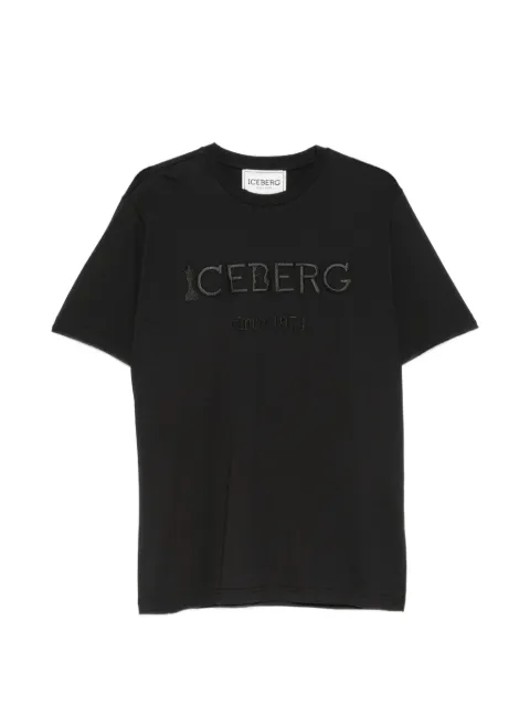 Iceberg logo-embroidered T-shirt