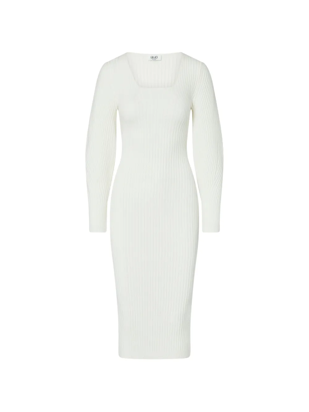 LIU JO balloon knit dress - Weiß