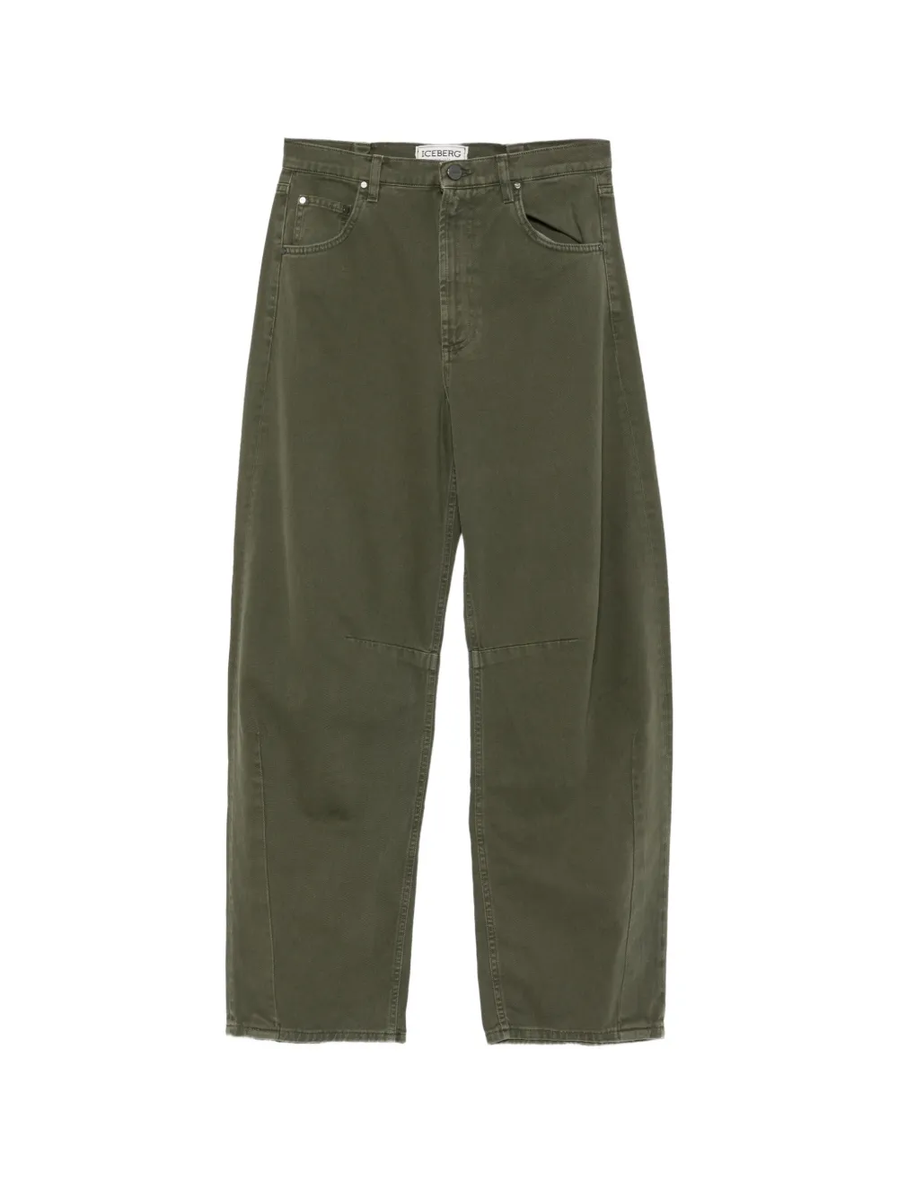 Iceberg seam-detail jeans - Verde