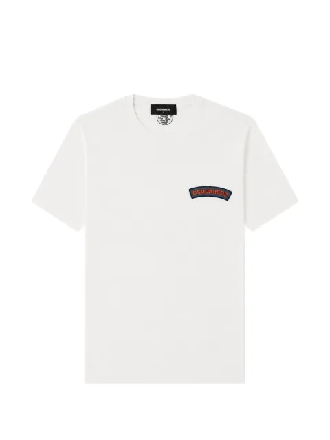DSQUARED2 logo-patch T-shirt