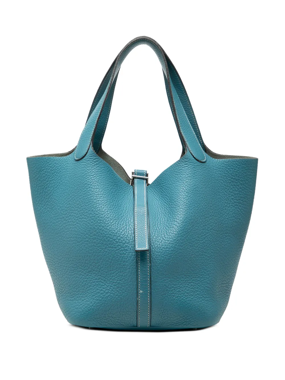 Hermès Pre-Owned 2007 Clemence Picotin 22 handbag - Blau