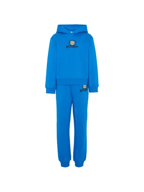 Moschino Kids traje deportivo con motivo Teddy Bear