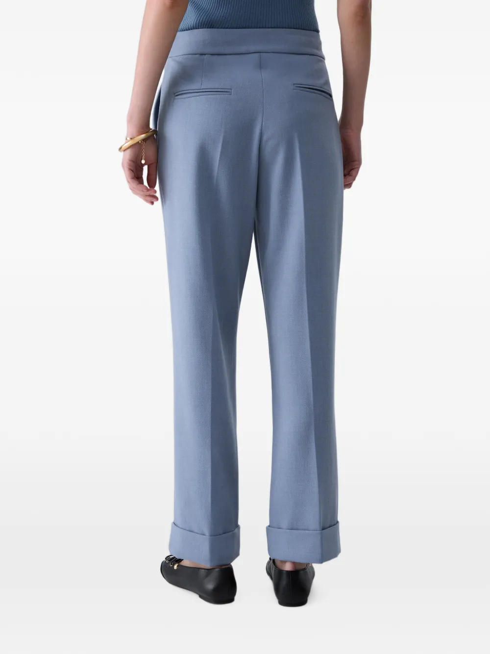 LIU JO Gemêleerde broek Blauw