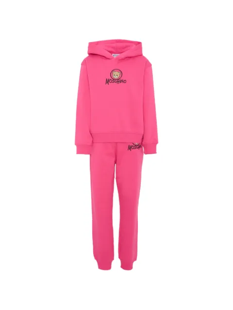 Moschino Kids Teddy Bear logo-print tracksuit