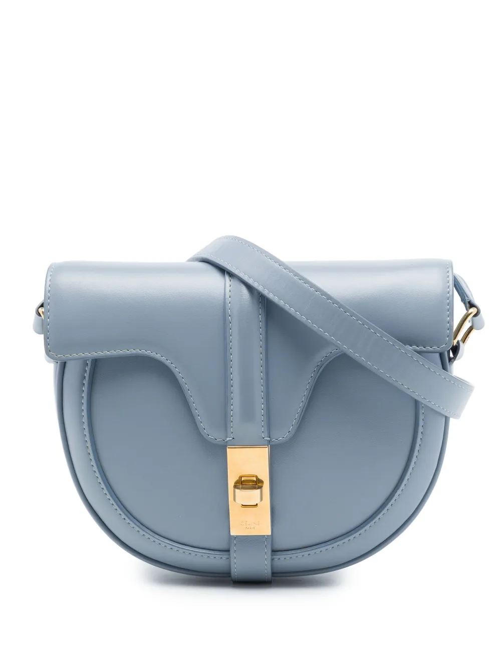 Celine Pre-Owned 2020 Small Calfskin Besace 16 crossbody bag - Blue