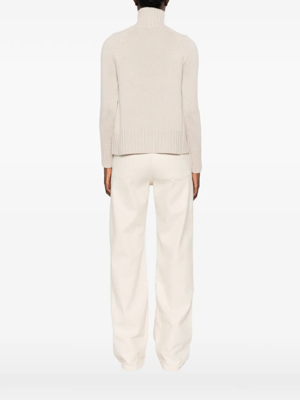 'S Max Mara ribbed-knit sweater Beige