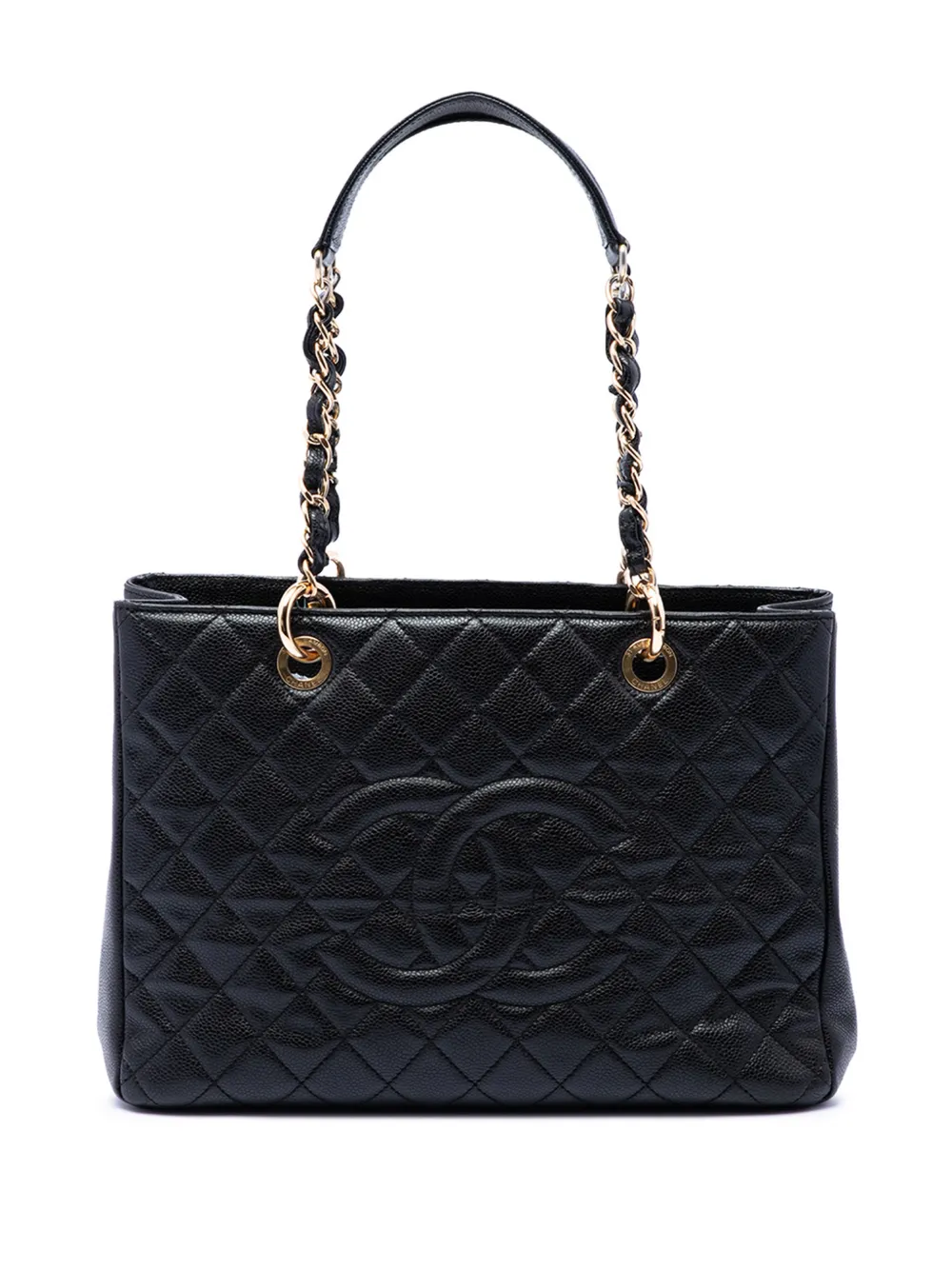 CHANEL Pre-Owned 2011 Caviar Grand Shopping tote bag - Nero