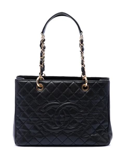 CHANEL Pre-Owned 2011 Caviar Grand Shopping tote bag