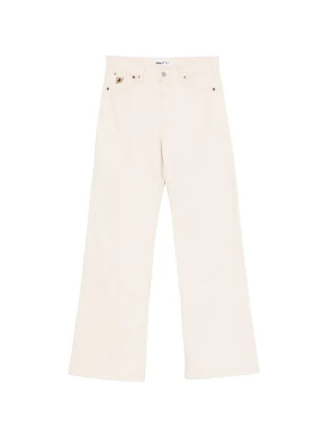 LOIS JEANS Lindsay logo-patch trousers