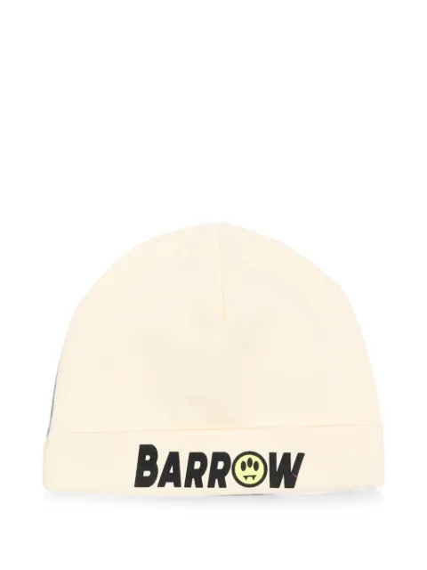 Barrow kids logo-print beanie hat