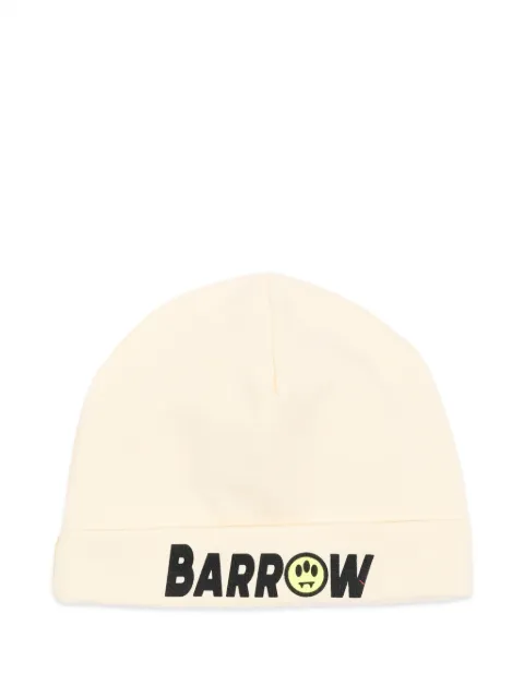 Barrow kids logo-print beanie hat