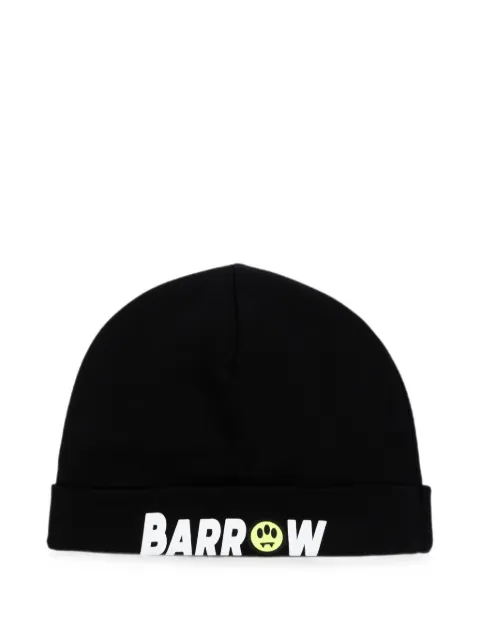 Barrow kids logo-print beanie hat