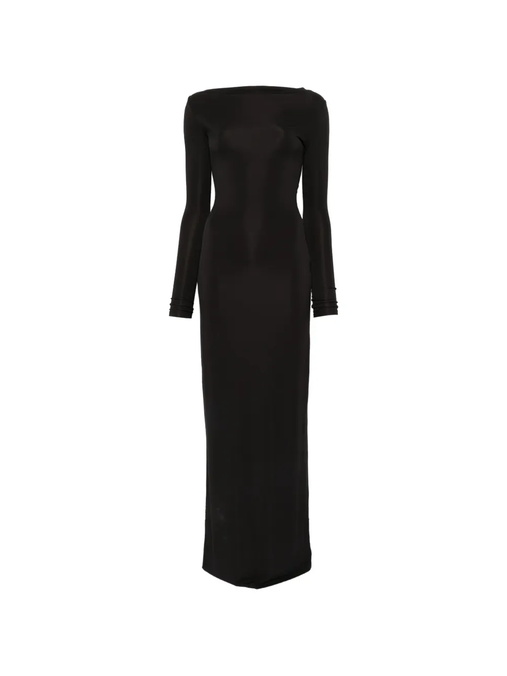 Cult Gaia Armand long-sleeve maxi dress - Schwarz
