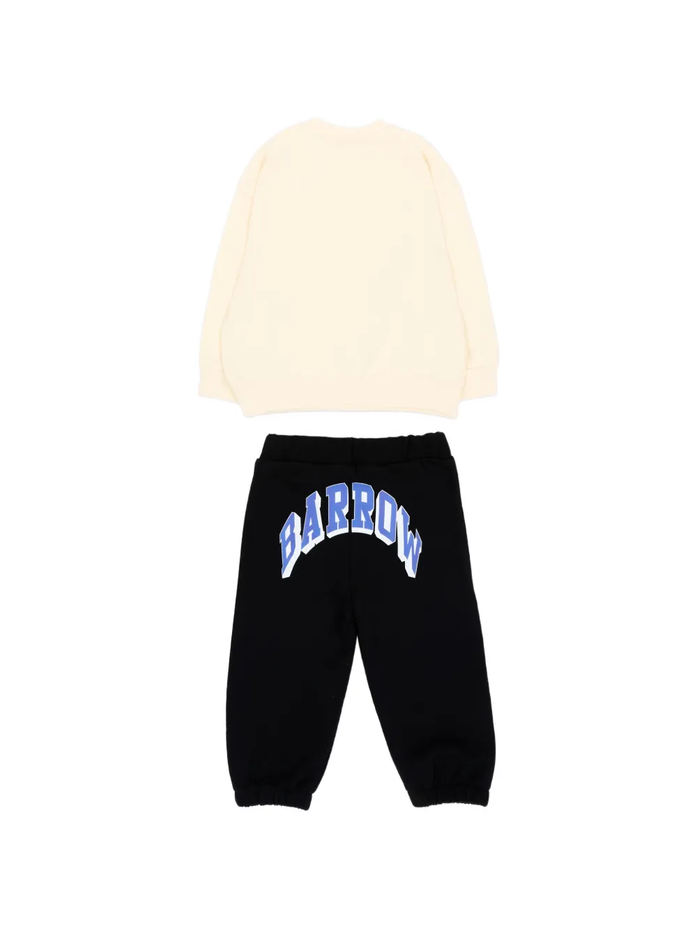 Barrow kids Trainingspak met teddybeer-print Beige
