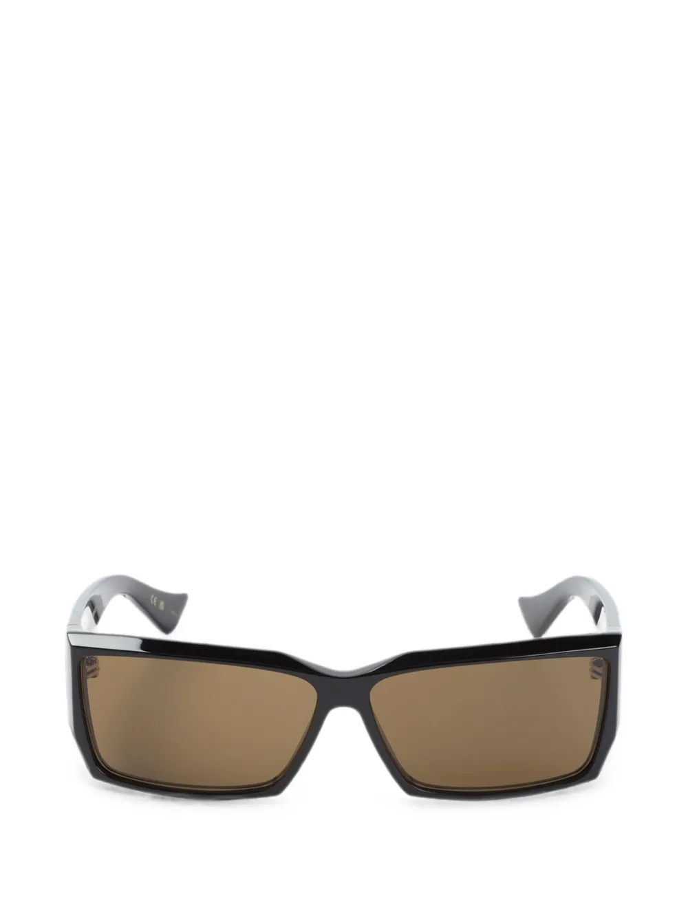 VALENTINO GARAVANI EYEWEAR VLogo rectangle-frame sunglasses - Nero