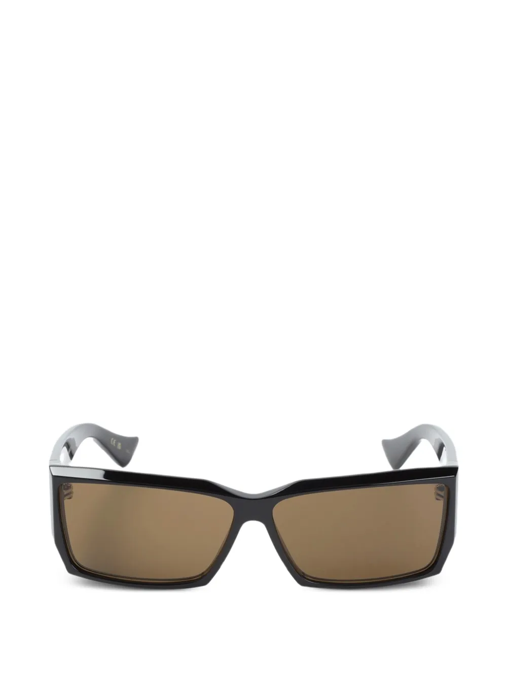 VALENTINO GARAVANI EYEWEAR VLogo rectangle-frame sunglasses - Nero