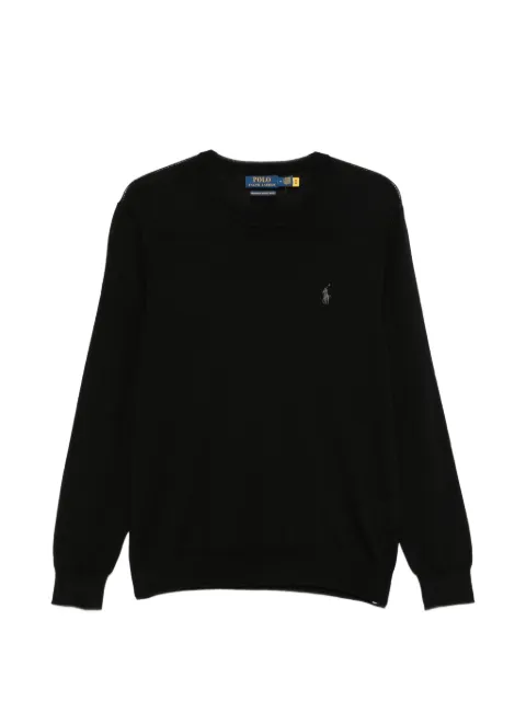 Polo Ralph Lauren logo-embroidered crew-neck sweater