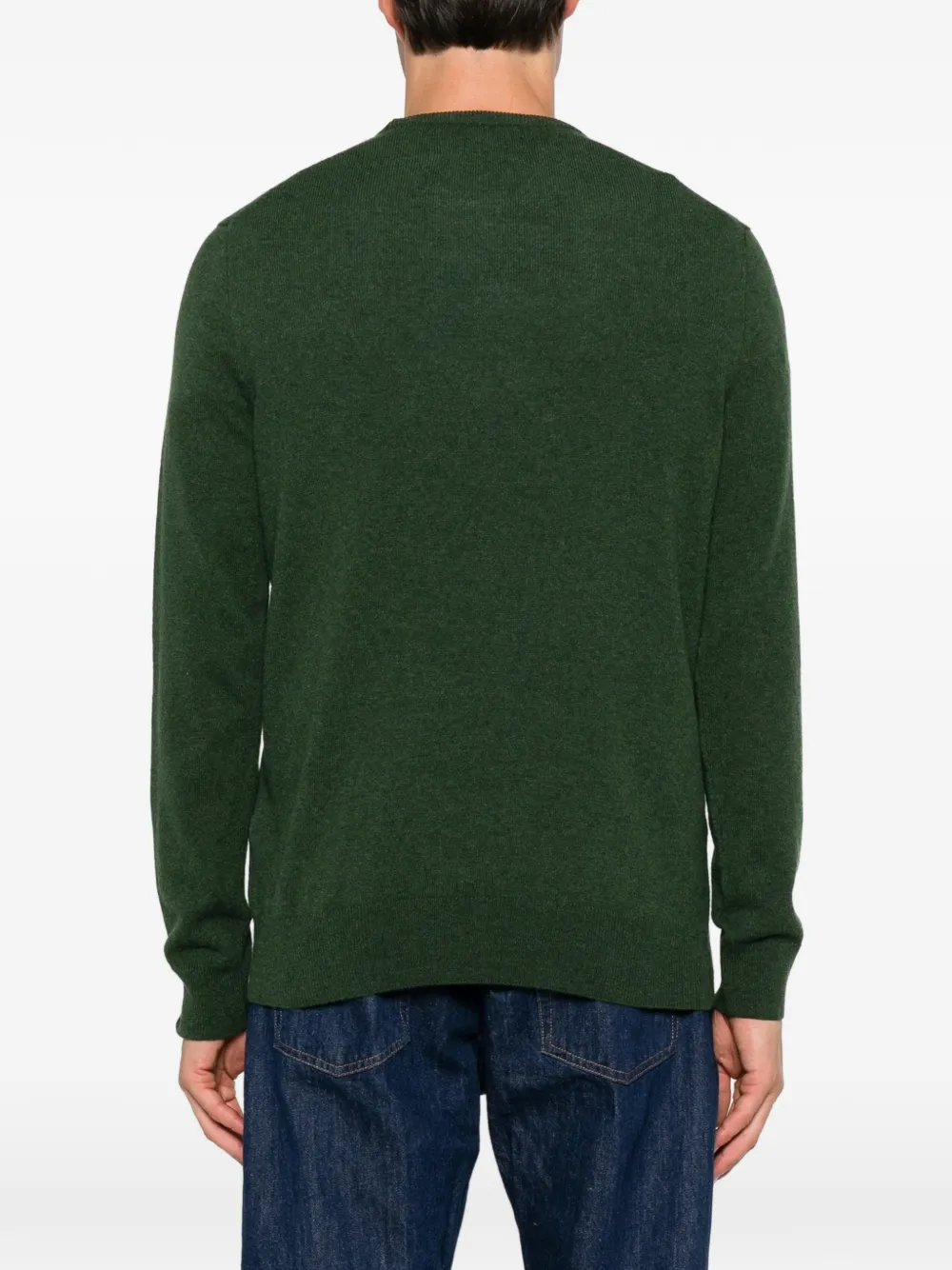 Polo Ralph Lauren Trui met geborduurd logo en ronde hals Groen