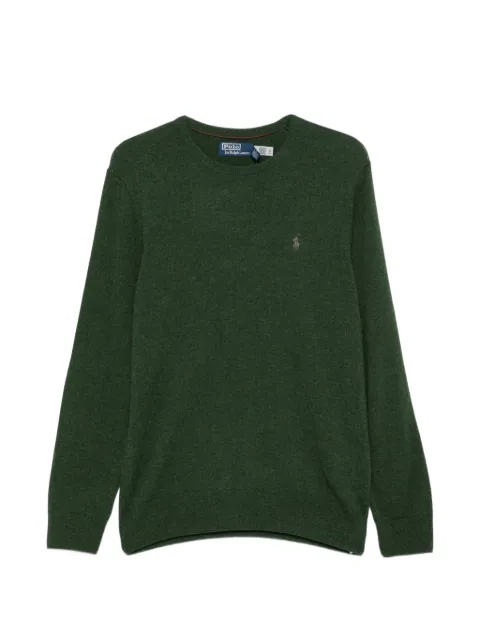 Polo Ralph Lauren logo-embroidered crew-neck sweater