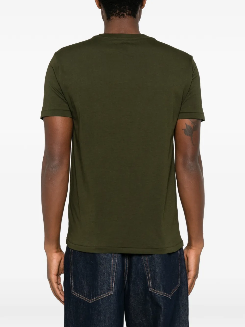 Polo Ralph Lauren embroidered-logo T-shirt Groen
