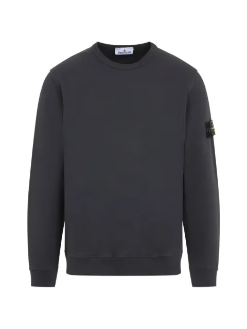 Stone Island logo-patch sweatshirt