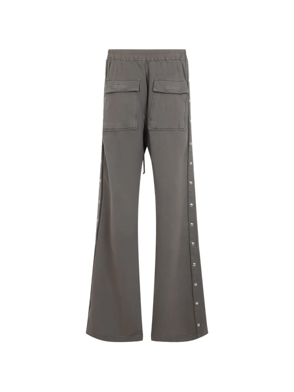 Rick Owens DRKSHDW Broek met drukknopen en trekkoord Grijs