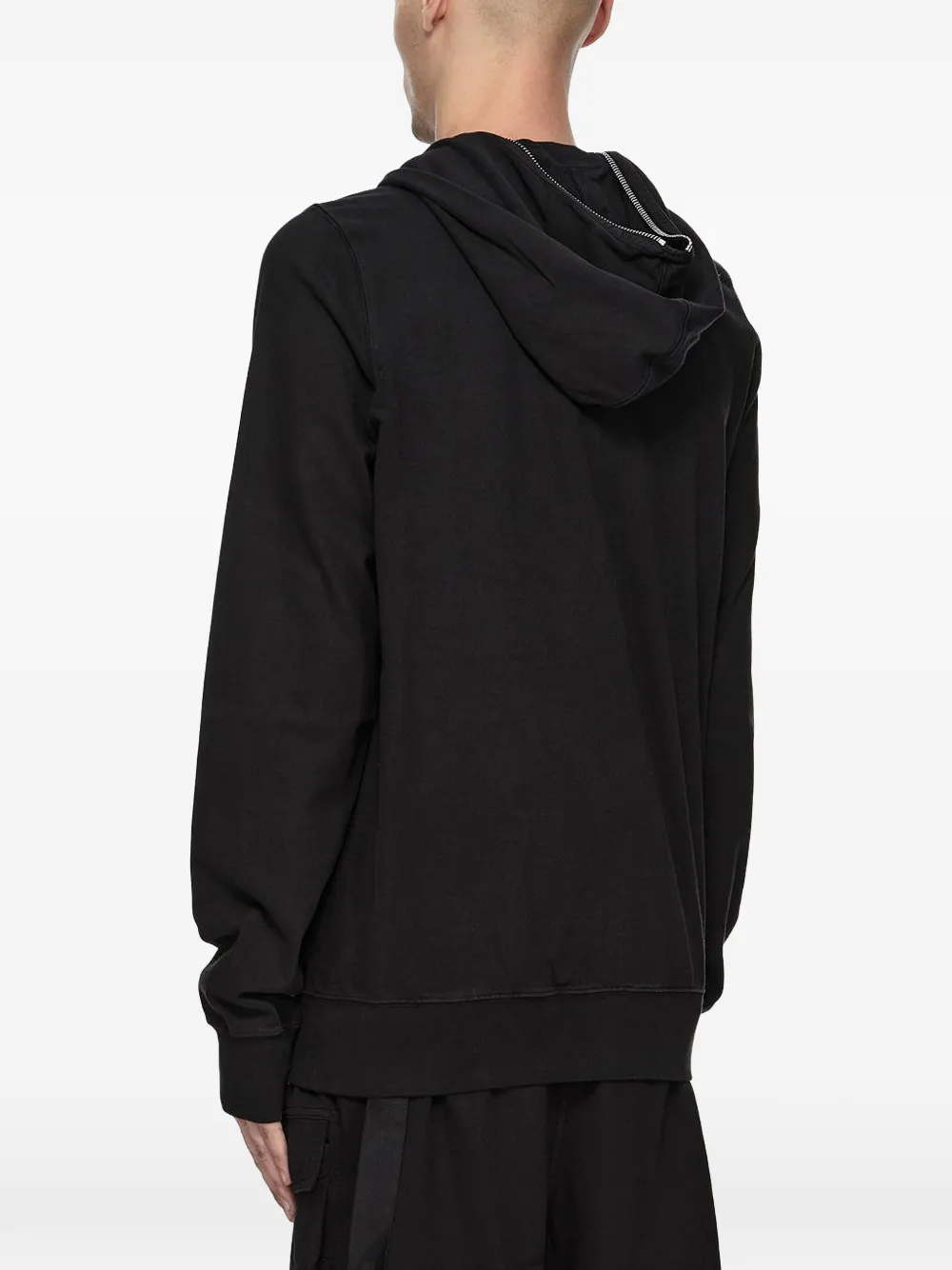 Rick Owens DRKSHDW Hoodie met rits Zwart