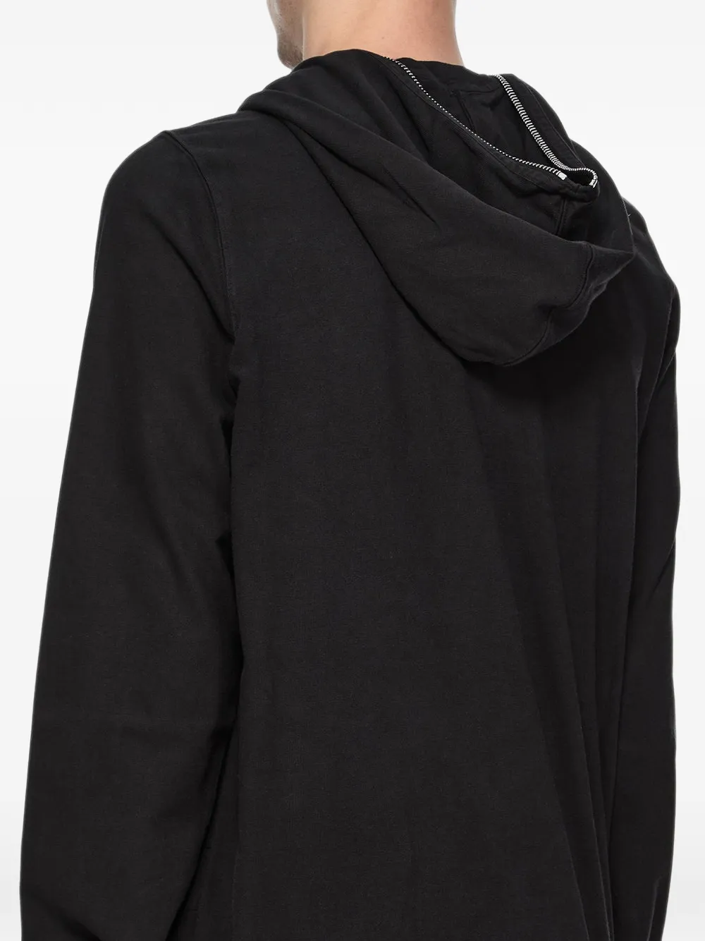 Rick Owens DRKSHDW Hoodie met rits Zwart