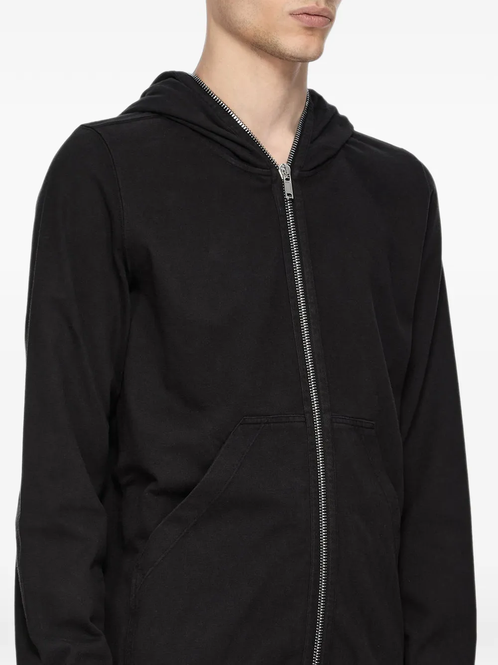 Rick Owens DRKSHDW Hoodie met rits Zwart