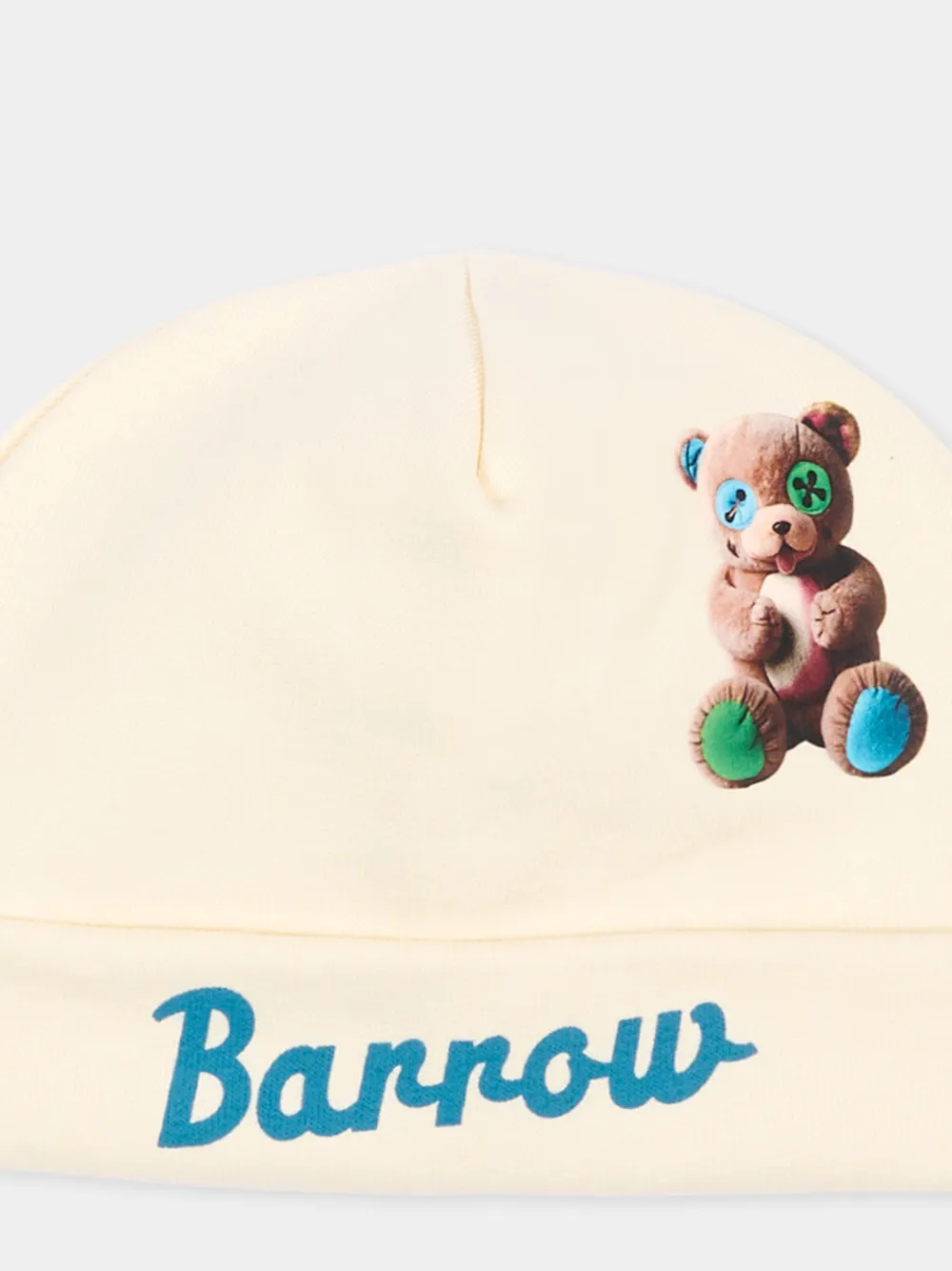 Barrow kids Muts met teddybeerprint Beige