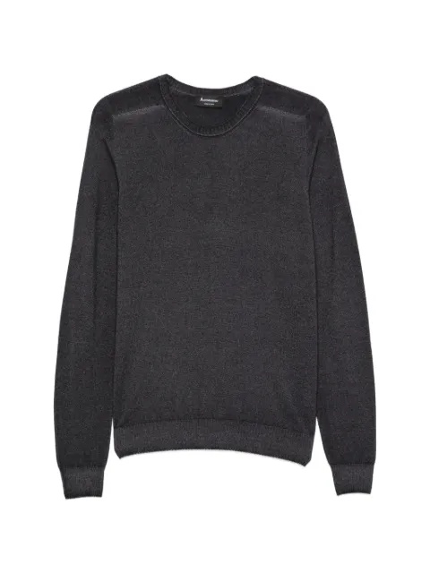 AROVESCIO crew-neck long-sleeve knit