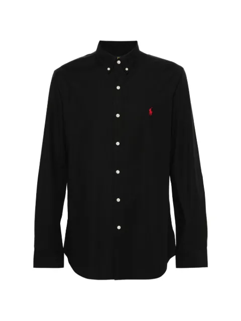 Polo Ralph Lauren button-down collar embroidered-logo shirt