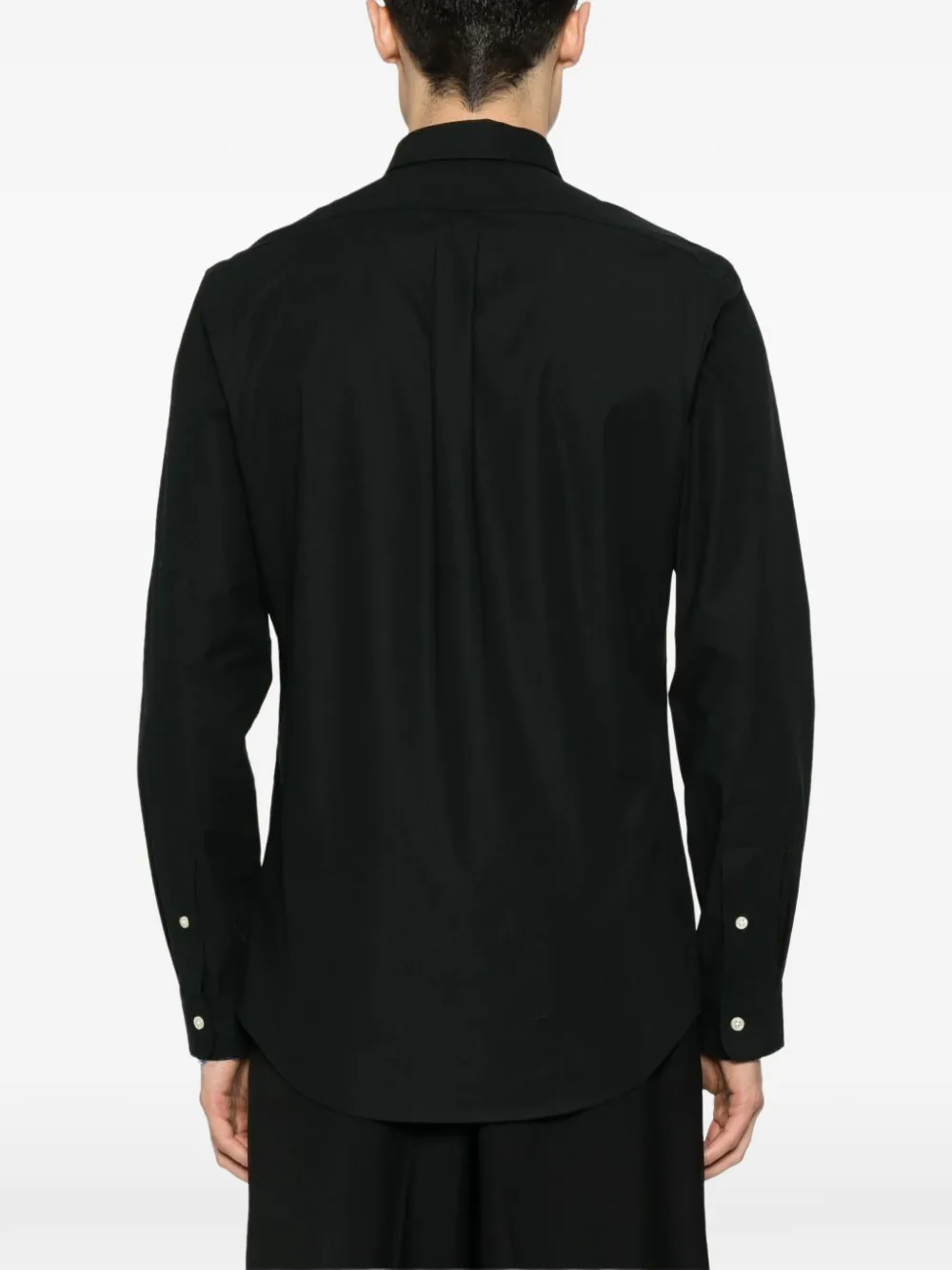 Polo Ralph Lauren Overhemd met geborduurd logo Zwart