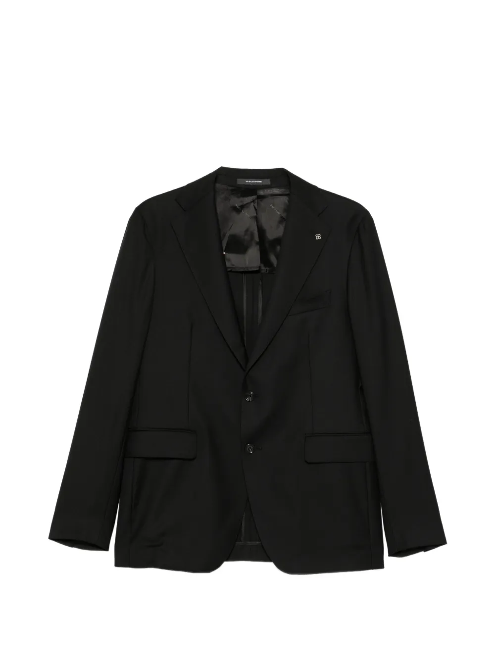 Tagliatore single-breasted wool suit - Nero