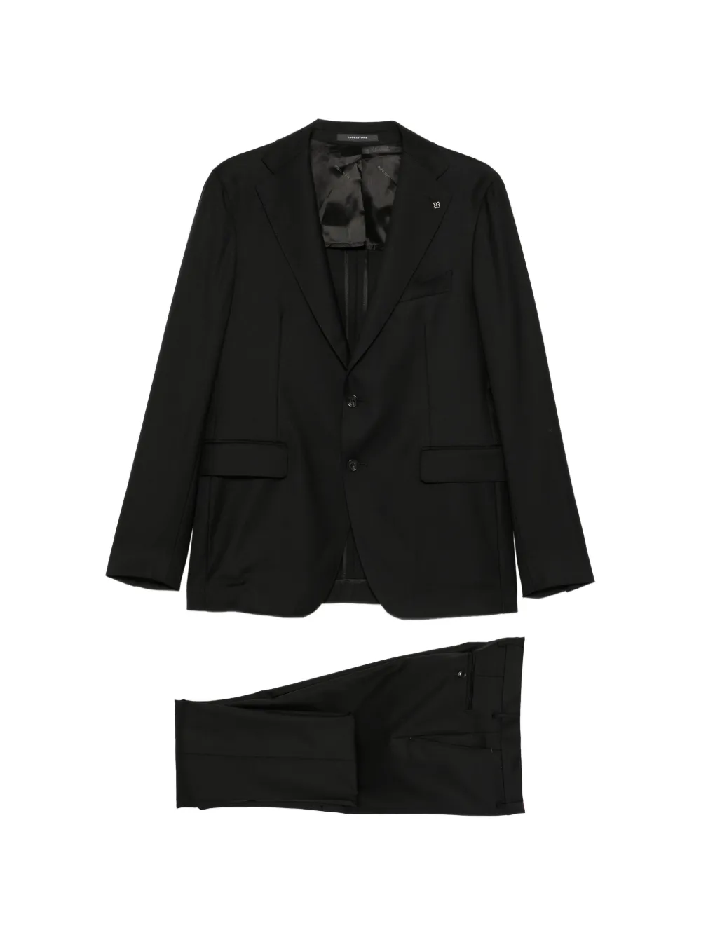 Tagliatore single-breasted wool suit - Nero