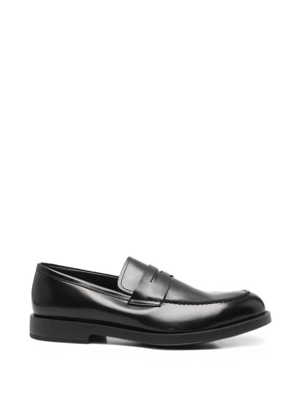 Fratelli Rossetti polished leather penny loafers - Noir Fratelli Rossetti polished leather penny loafers - Noir
