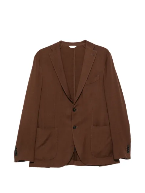 Boglioli single-breasted notched-lapels blazer