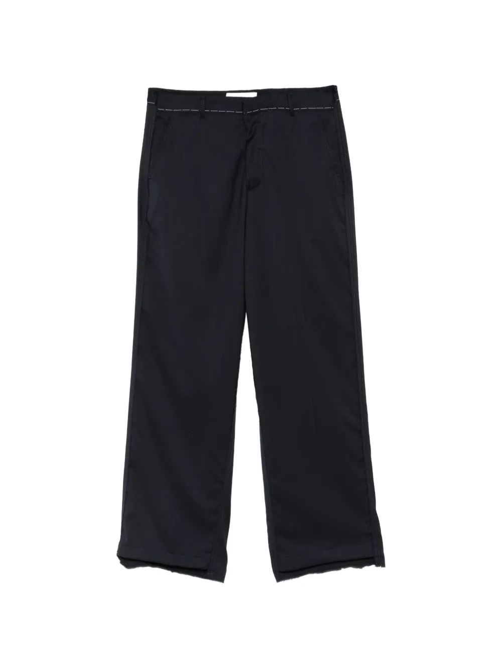 Costumein コントラストステッチ パンツ | ブルー | Image 1